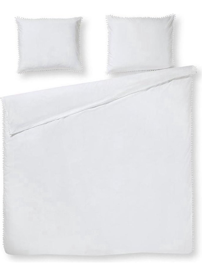 Dekbedovertrek Brisbane Wit - Percale Katoen PL3