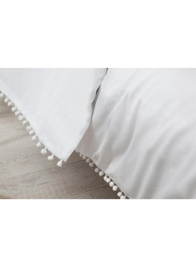 Papillon Dekbedovertrek Brisbane Wit - Percale Katoen