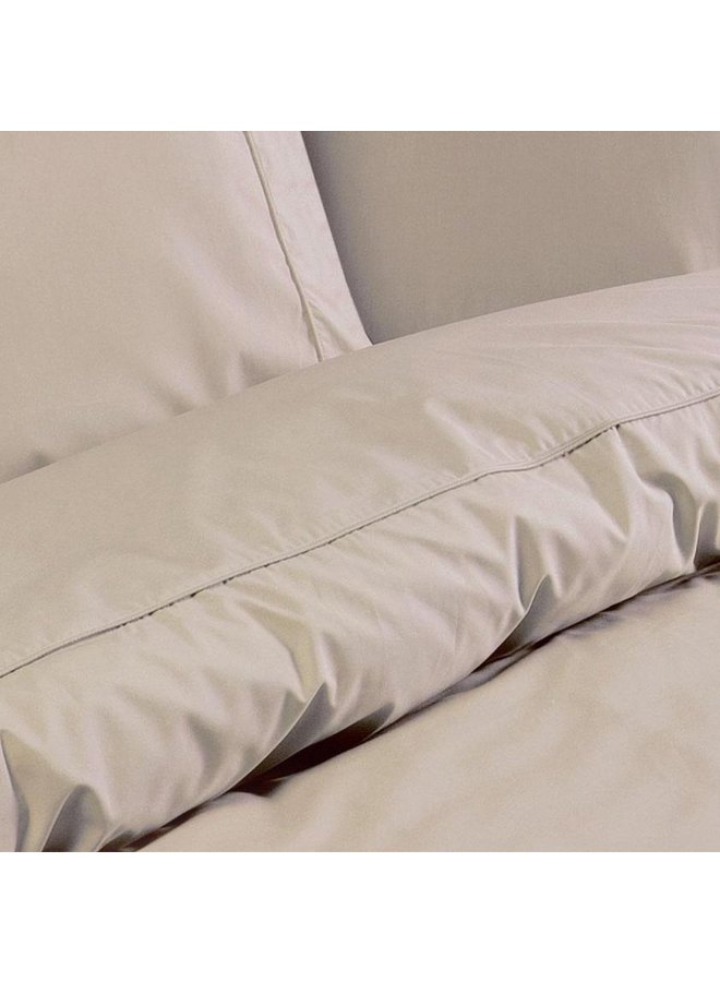 Papillon Dekbedovertrek Monte Carlo Zand - Egyptisch Percale Katoen
