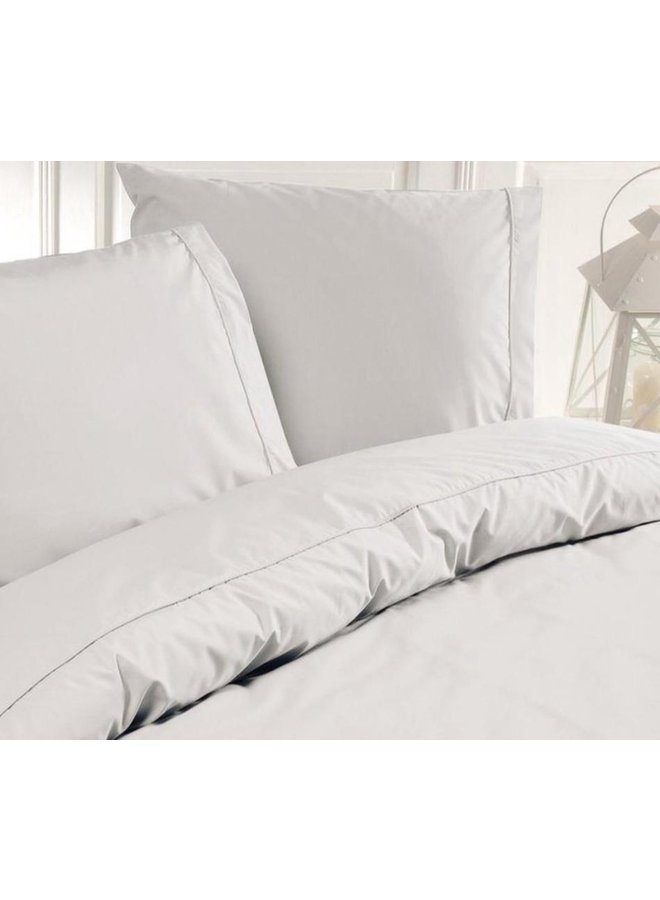 Papillon Dekbedovertrek Monte Carlo Wit - Percale Katoen