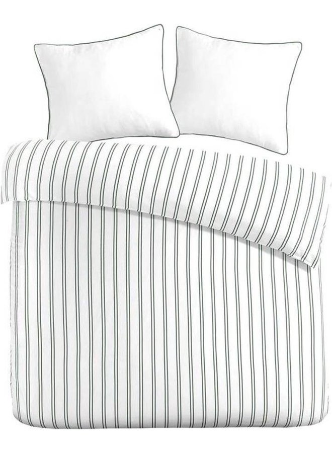 Dekbedovertrek Hugo Groen - Katoensatijn