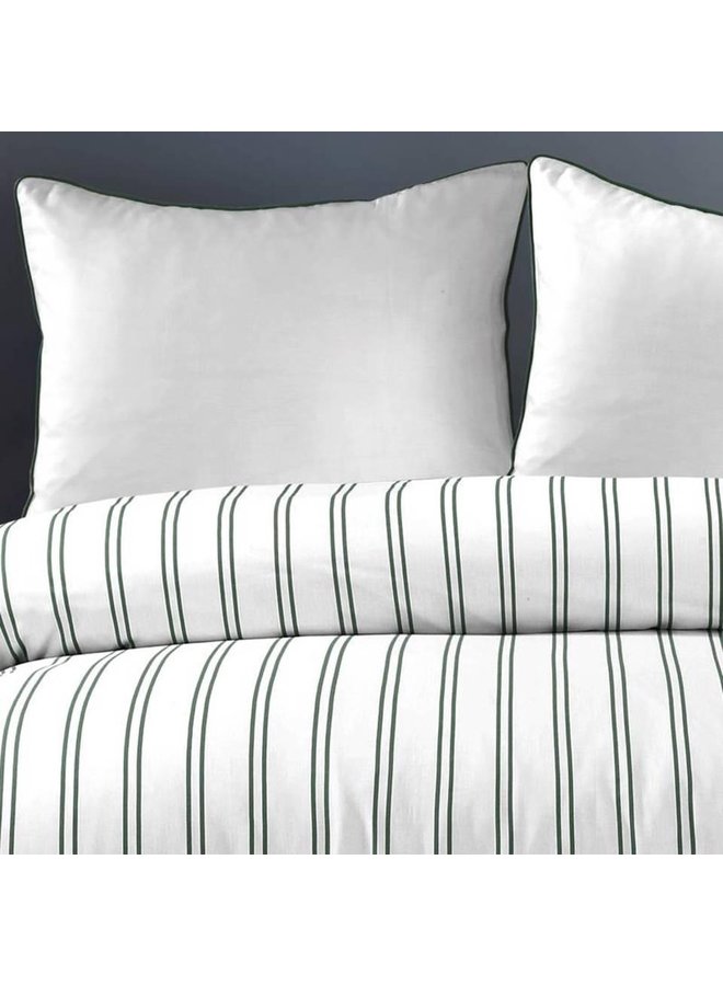 Papillon Dekbedovertrek Hugo Groen - Katoensatijn