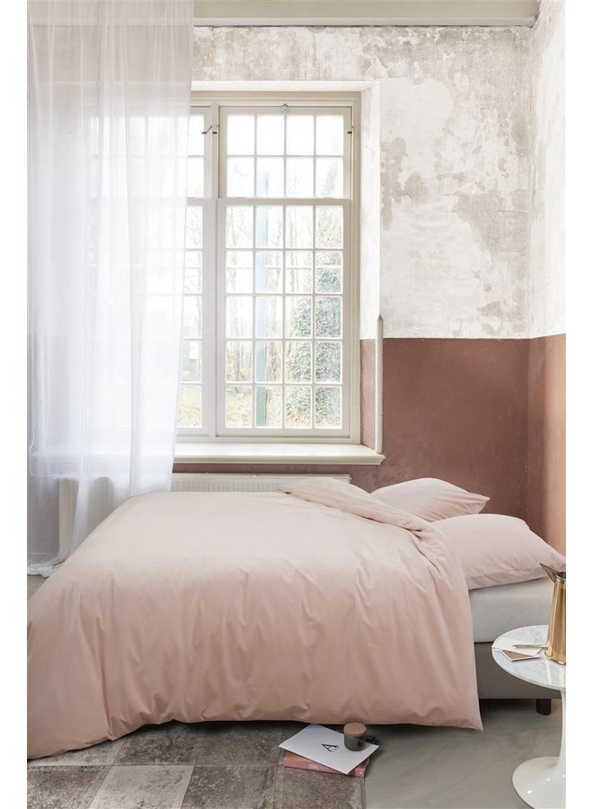 At Home Dekbedovertrek Tender Roze - Velvet