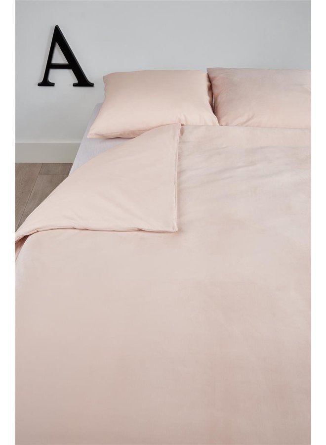 At Home Dekbedovertrek Tender Roze - Velvet