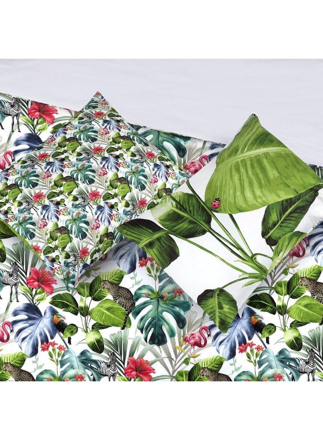 Papillon Dekbedovertrek Holly Multi - Katoensatijn