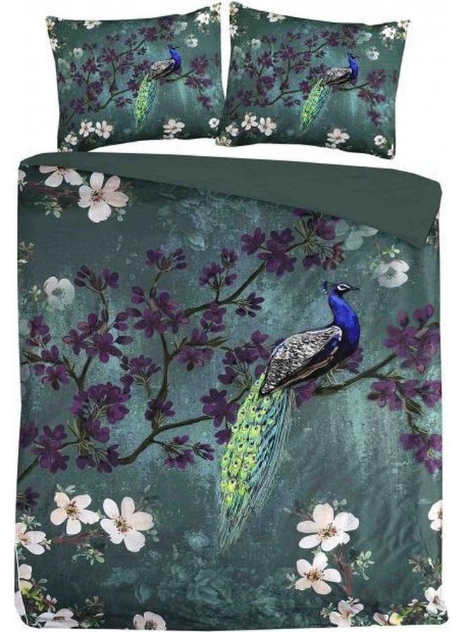 Dekbedovertrek Hunter Multi - Katoensatijn PL3