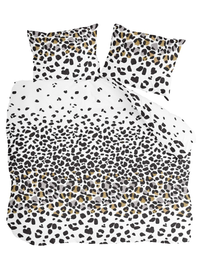 Bykrlund Dekbedovertrek Jungle Rocks Wit - Katoen