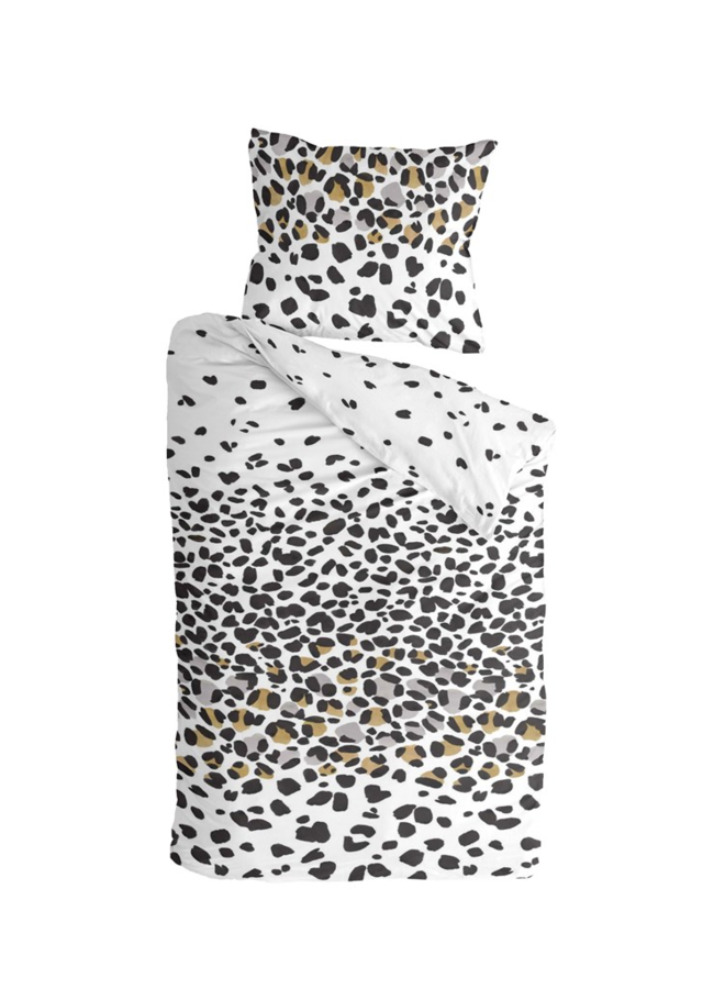 Bykrlund Dekbedovertrek Jungle Rocks Wit - Katoen