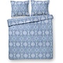 Papillon Dekbedovertrek Trix Blauw - Katoensatijn