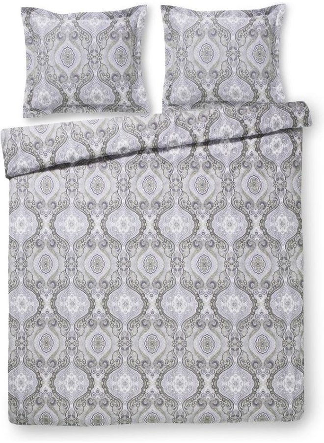 Dekbedovertrek Trix Zand - Katoensatijn