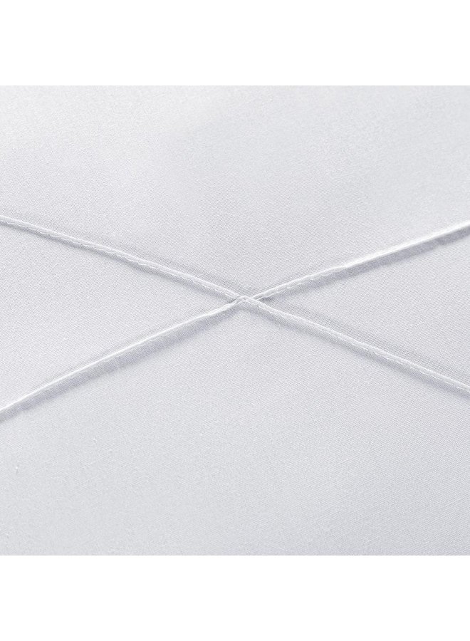 Papillon Dekbedovertrek Canberra Wit - Percale Katoen