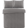 Papillon Dekbedovertrek Canberra Grijs - Percale Katoen