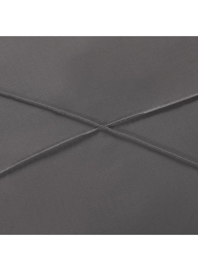 Papillon Dekbedovertrek Canberra Grijs - Percale Katoen