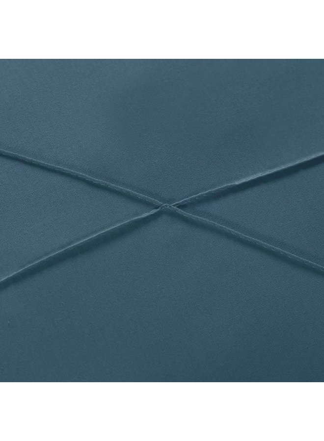 Papillon Dekbedovertrek Canberra Petrol - Percale Katoen