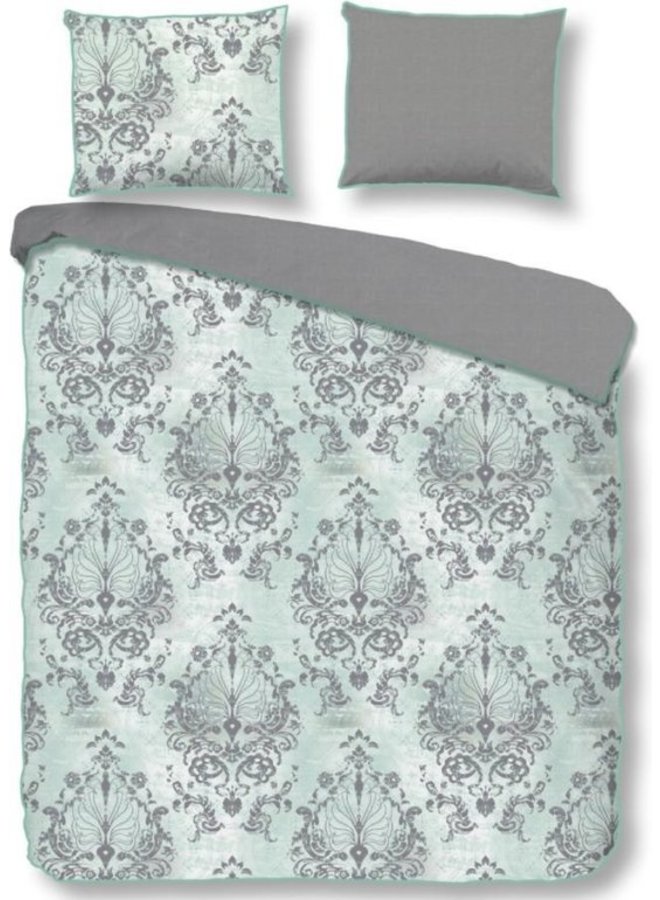 Dekbedovertrek Beau Mint - Katoensatijn