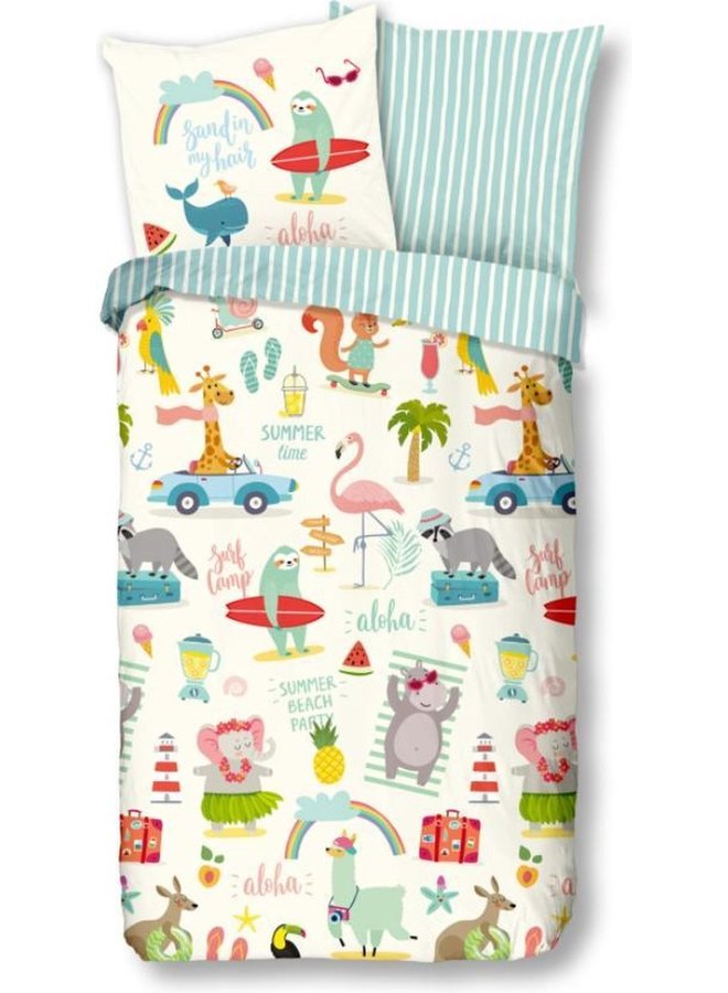 Dekbedovertrek Kids Holiday Multi - Katoen