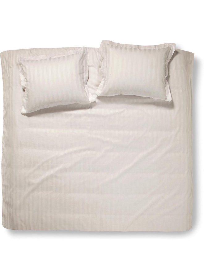 Dekbedovertrek Linea Ivoor - Katoensatijn PL1