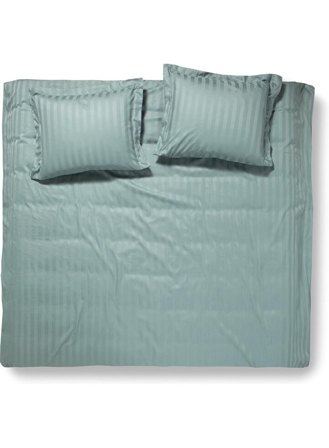 Dekbedovertrek Linea Licht Groen - Katoensatijn