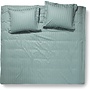 Damai Dekbedovertrek Linea Licht Groen - Katoensatijn