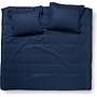 Damai Dekbedovertrek Linea Indigo Blauw - Katoensatijn