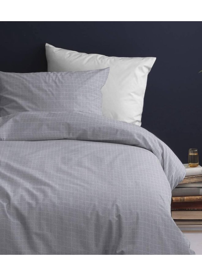 Damai Dekbedovertrek Chromite Licht Grijs - Percale Katoen