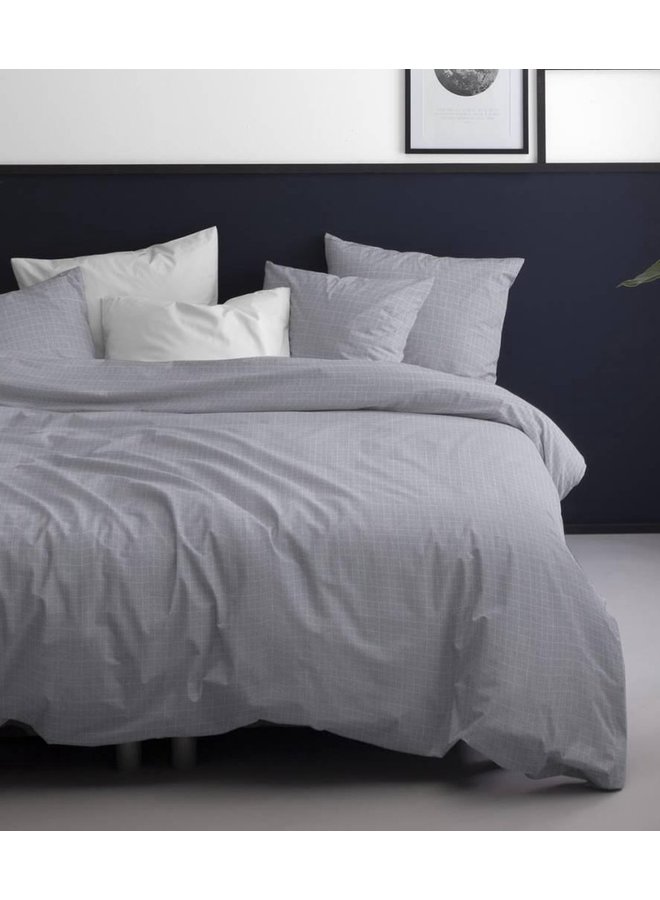 Damai Dekbedovertrek Chromite Licht Grijs - Percale Katoen