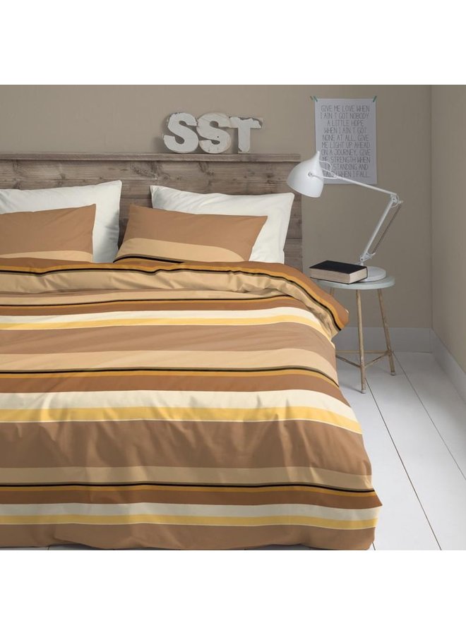 Damai Dekbedovertrek Bermuda Zand - Percale Katoen