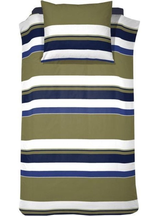 Damai Dekbedovertrek Bermuda Groen - Percaline Katoen