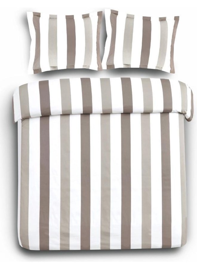 Papillon Dekbedovertrek Scott Zand - Katoensatijn