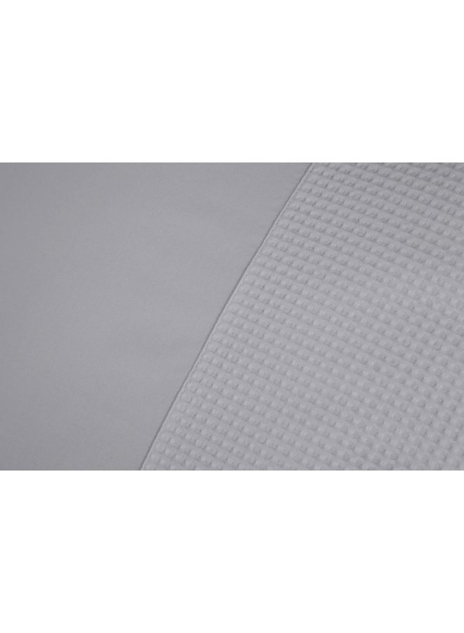 Papillon Dekbedovertrek Mendoza Grijs - Percale Katoen