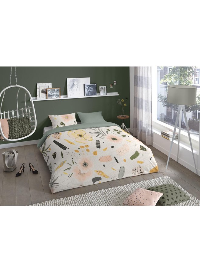 Good Morning Dekbedovertrek Josephine Multi - Katoen