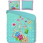 Happiness Dekbedovertrek Pajarito Aqua - Percale Katoen