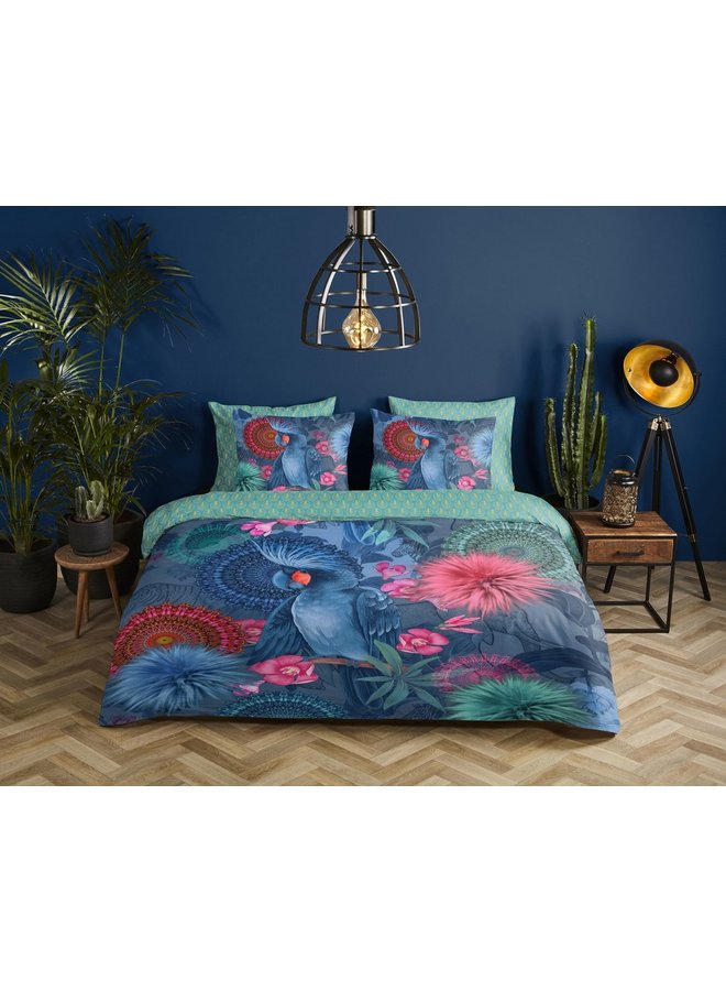 HIP Dekbedovertrek Ofelia Multi - Katoensatijn