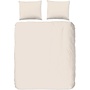 HIP Dekbedovertrek Uni Lichtzand - Katoensatijn