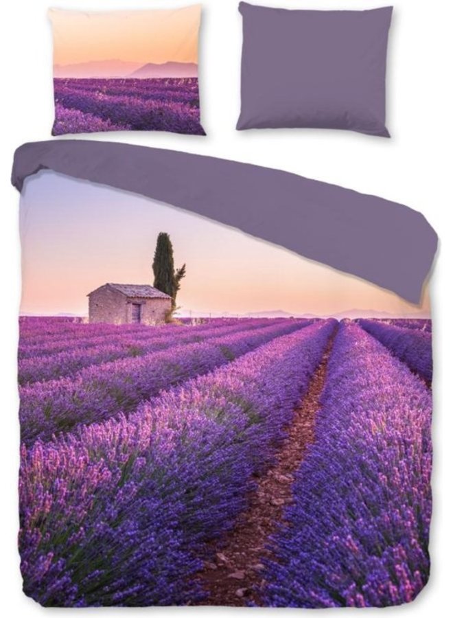 Dekbedovertrek Lavender Paars - Microvezel PL1