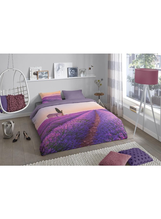 Pure Dekbedovertrek Lavender Paars - Microvezel