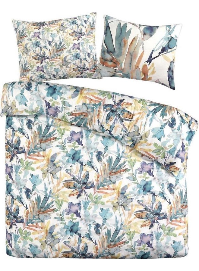 Katoen/satijn Dekbedovertrek Multi