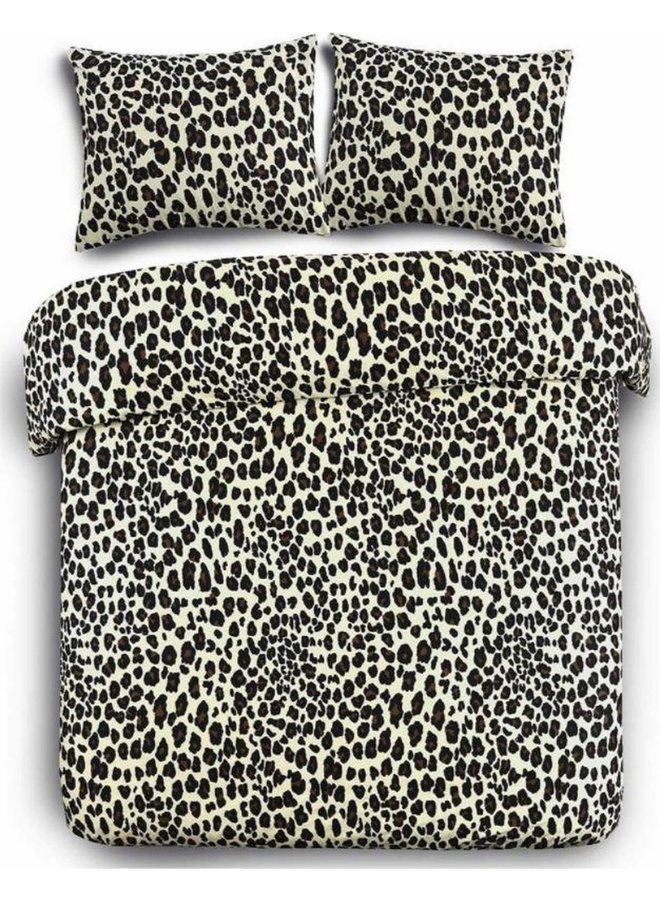 Dekbedovertrek Panter Bruin - Katoen