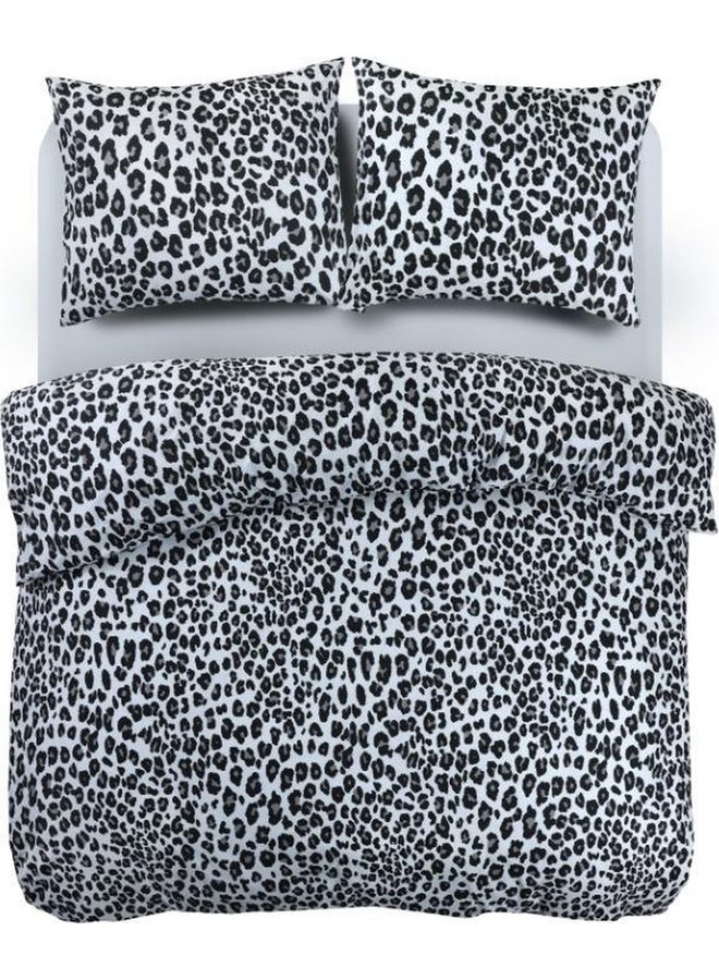 Dekbedovertrek Panter Grijs - Katoen PL1