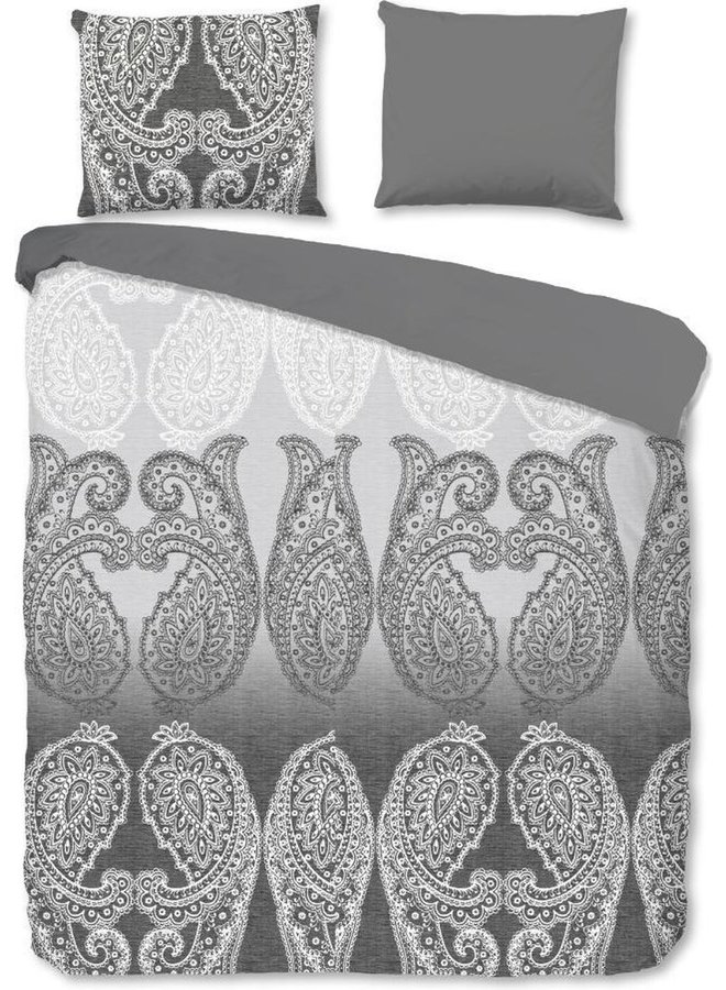 Dekbedovertrek Dinie Grijs - Katoen PL2