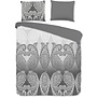 Good Morning Dekbedovertrek Dinie Grijs - Katoen