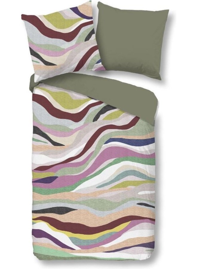 Good Morning Dekbedovertrek Explode Multi - Katoen