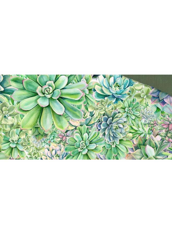 Good Morning Dekbedovertrek Sarah Groen - Katoen