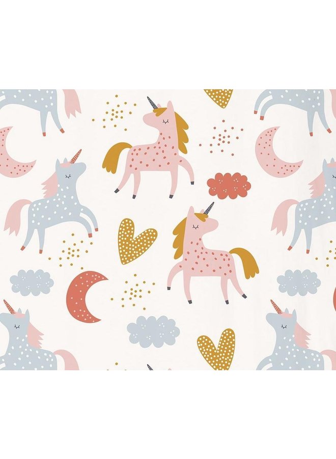 Good Morning Dekbedovertrek Kids Unicorn Multi - Katoen