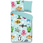 Good Morning Dekbedovertrek Kids Seaworld Multi - Katoen