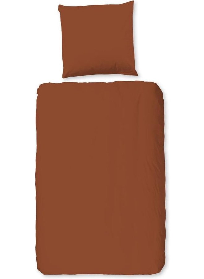 Good Morning Dekbedovertrek Uni Terra - Katoen