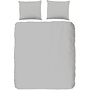 Good Morning Dekbedovertrek Uni Grijs - Katoen