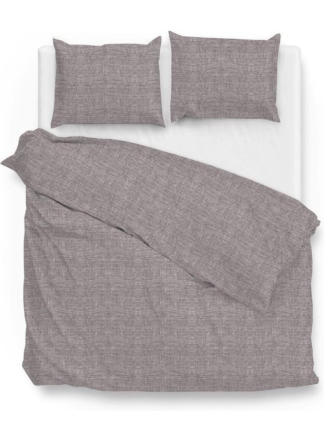 ZO! Home Dekbedovertrek Lino Paars - Katoen