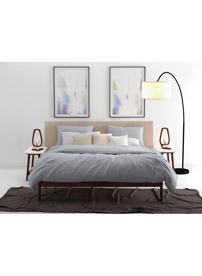 ZO! Home Dekbedovertrek Lino Denim - Katoen