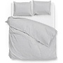 ZO! Home Dekbedovertrek Lino Grijs - Katoen
